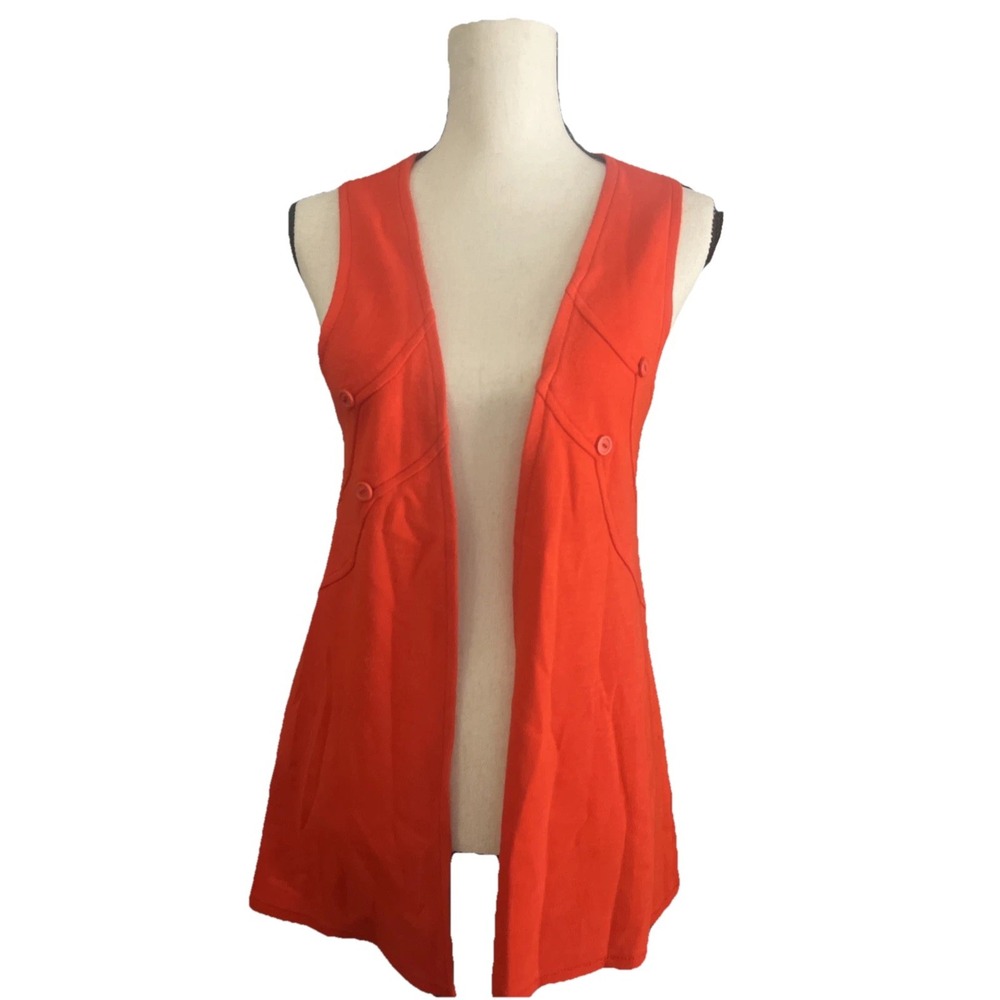 Joshua Tree vintage knit 1970s mini skirt and vest set knit outfit